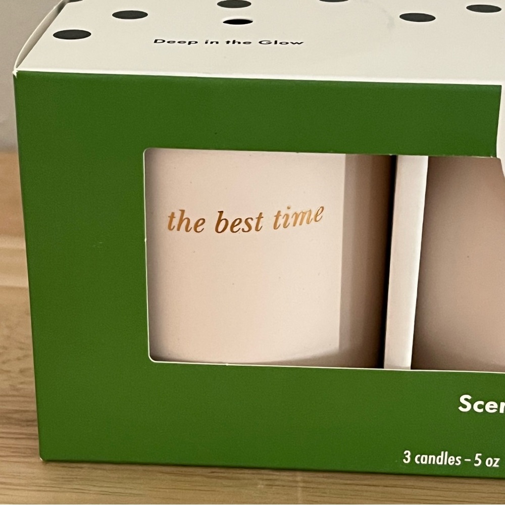 NWT Kate Spade New York Target Exclusive 3 Count Ceramic Jar Candle Set - Picture 5 of 15